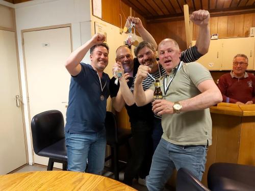 winnaars Teamschieten april 2024